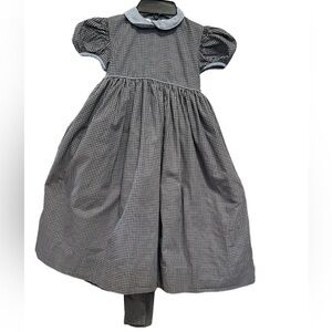 Strasburg plaid girls dress sz 3Y